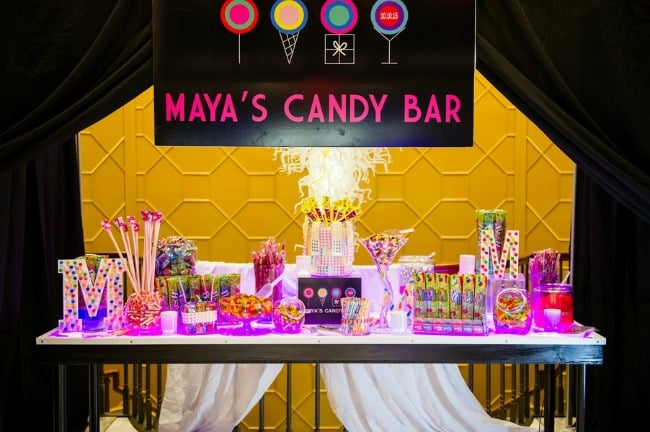 Candy Themed Bat Mitzvah