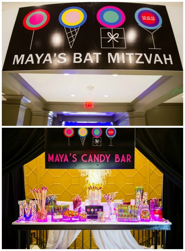 Candy Themed Bat Mitzvah | Pretty My Party