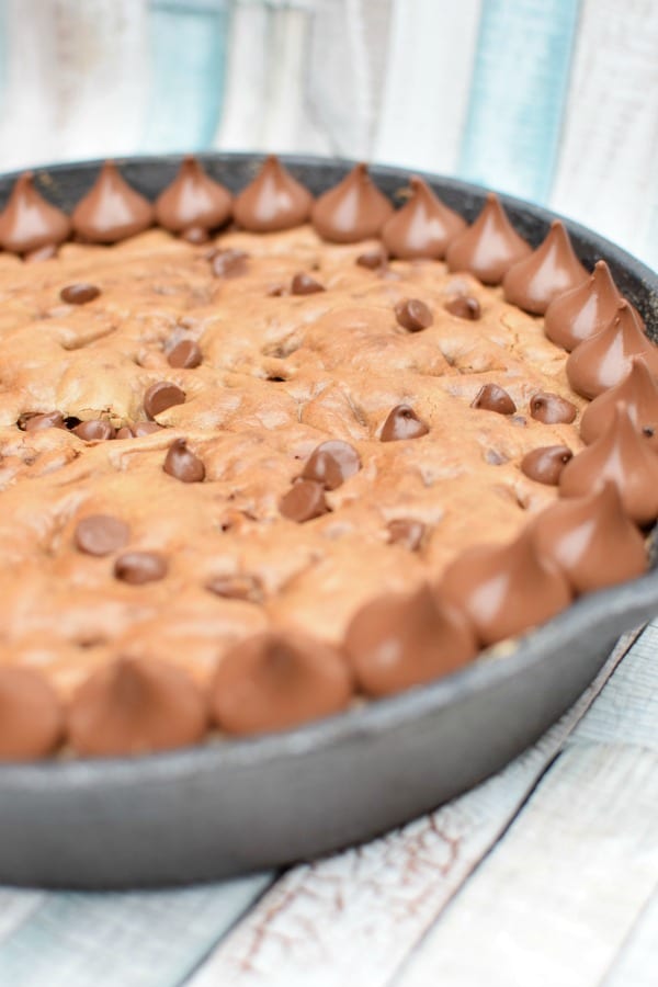 Hersheys Kisses Skillet Cookie Recipe