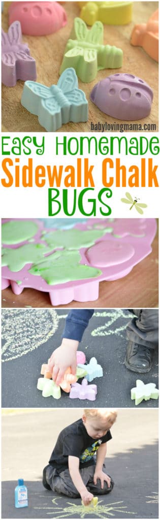 DIY Sidewalk Chalk Favors | Budget Birthday Favors via Pretty My Party