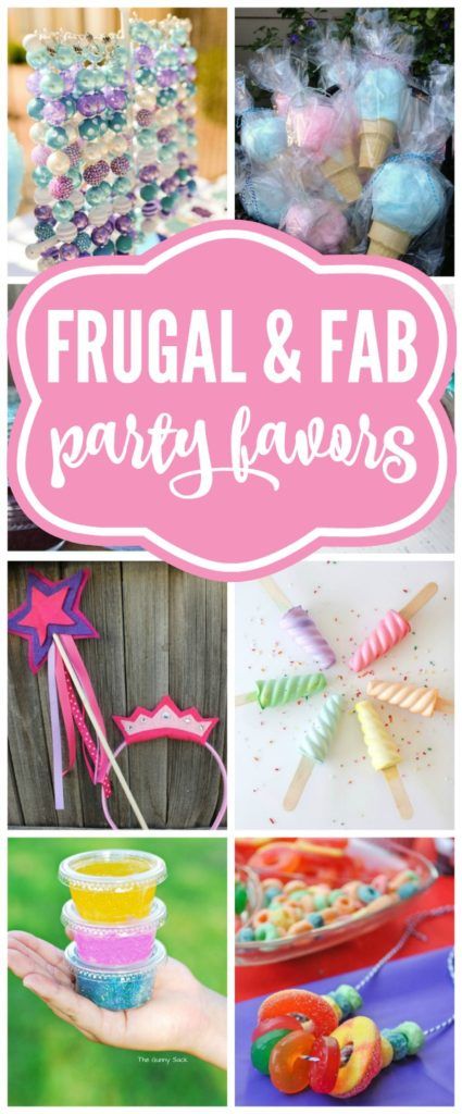 Ideas for Easy, Cheap DIY Party Favors