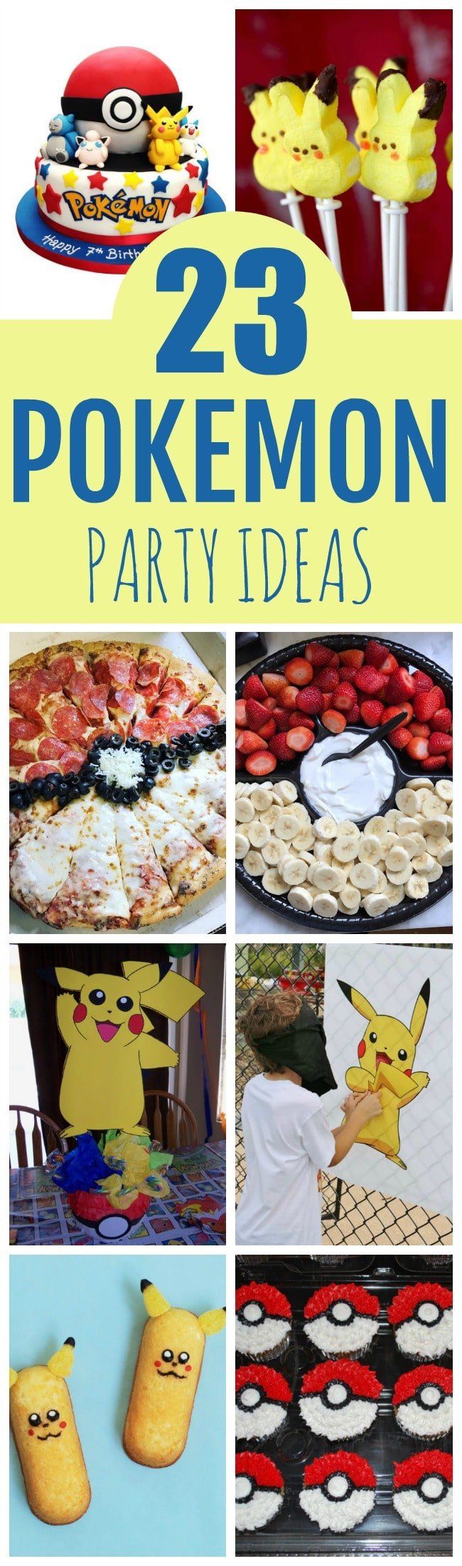 Creative Pokemon Birthday Party Ideas - Pretty My Party