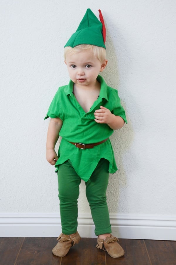 DIY Peter Pan Halloween Costume For Kids