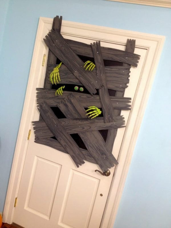 Zombie Halloween Door Decorations