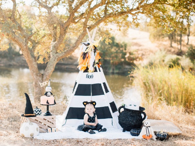 Halloween Boo Styled Shoot