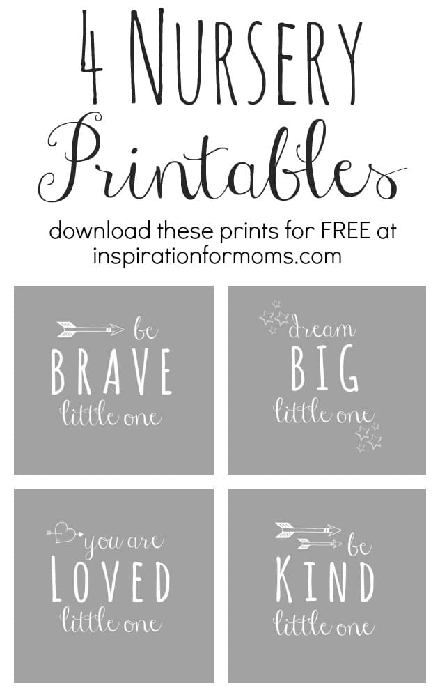 17 Free Baby Nursery Printables via Pretty My Party