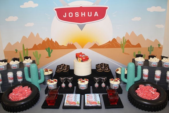 Disney's Cars Themed Birthday Party