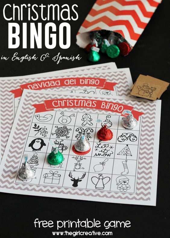 Christmas Bingo - Family Christmas Game