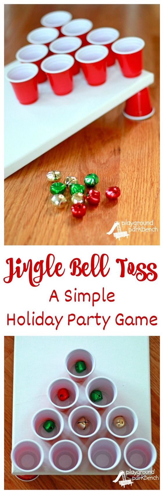 Jingle Bell Toss Christmas Party Game