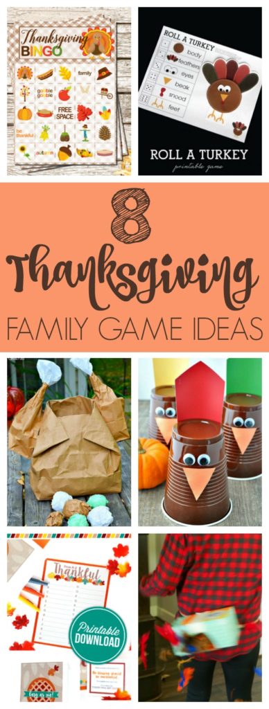 8 Thanksgiving Family Game Ideas via Pretty My Party