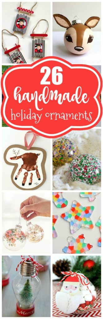 26 Easy DIY Christmas Ornaments - Pretty My Party