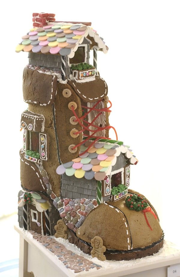Gingerbread House Boot