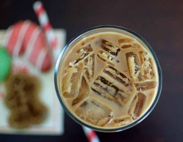Holiday Iced Peppermint Mocha Coffee Recipe