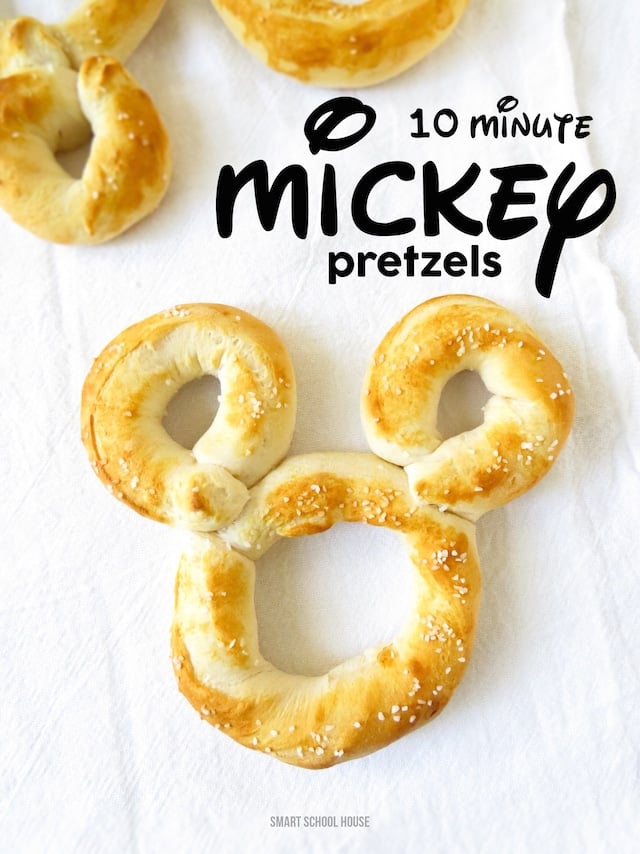 Easy Mickey Mouse Pretzels