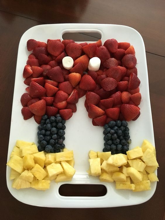 Mickey Mouse Fruit Tray