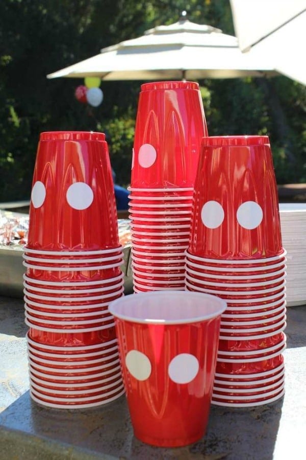 Mickey Mouse Party Cups