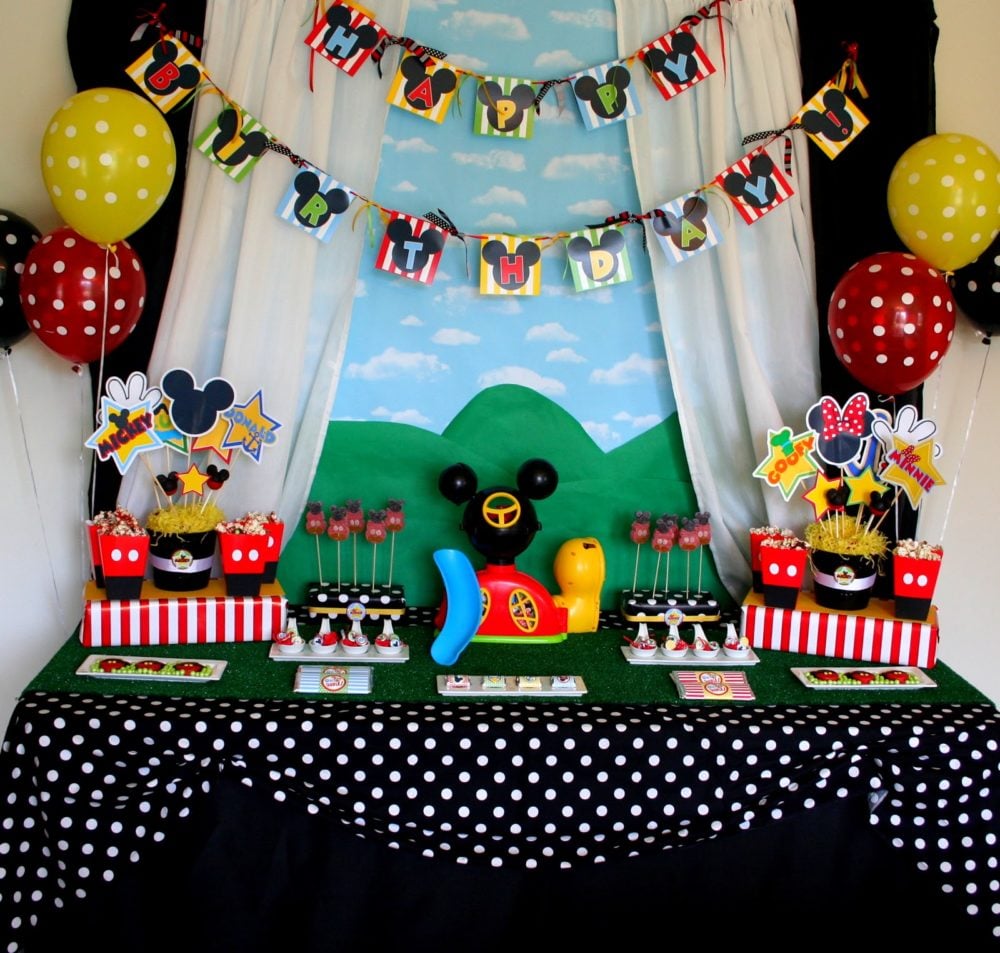 Ongekend 40+ Mickey Mouse Party Ideas - Mickey's Clubhouse - Pretty My Party EJ-27