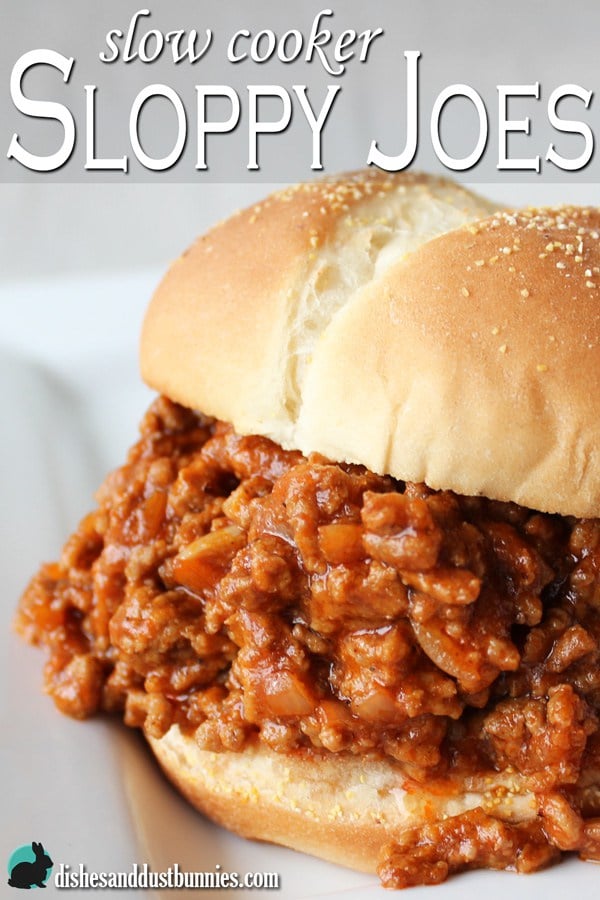 Slow Cooker Sloppy Joes