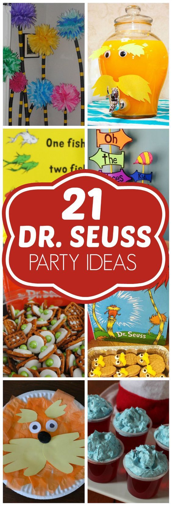 21 DIY Dr. Seuss Party Ideas - Pretty My Party