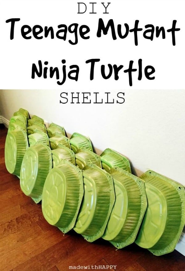 DIY Ninja Turtle Shells