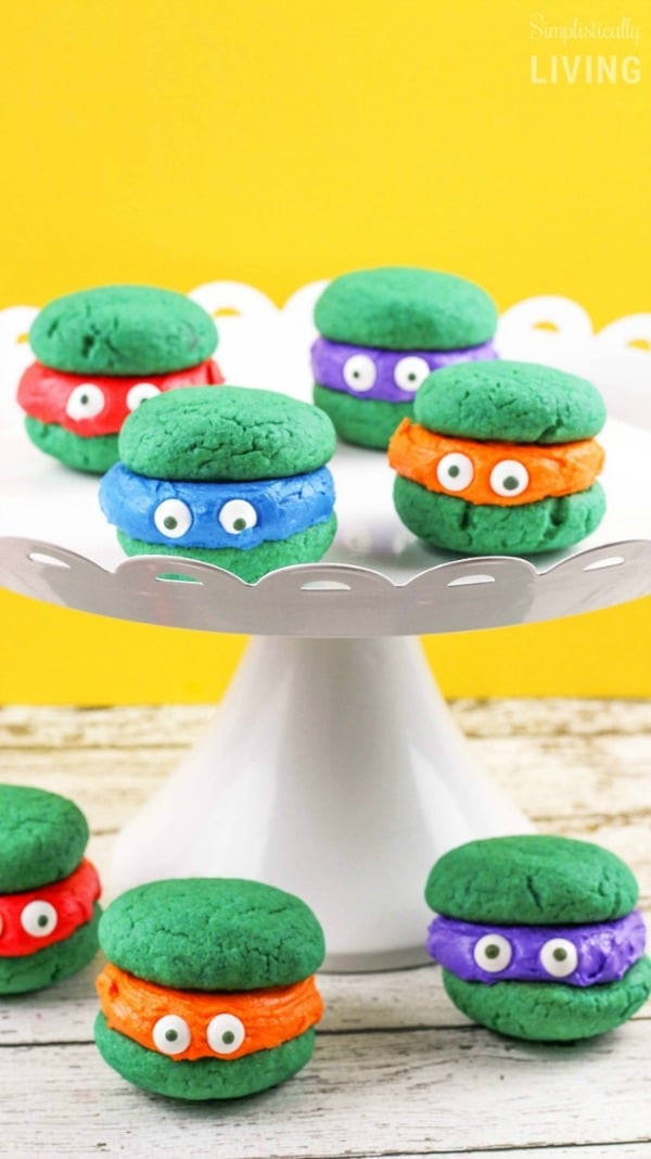 Ninja Turtle Whoopie Pies