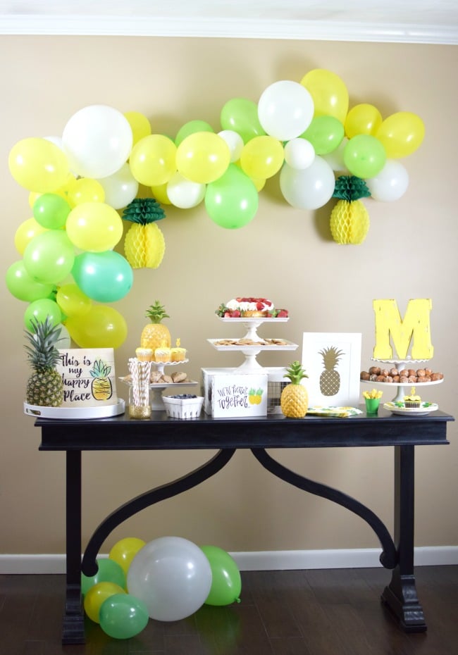 Party Like A Pineapple For Under $100 | Pretty My Party