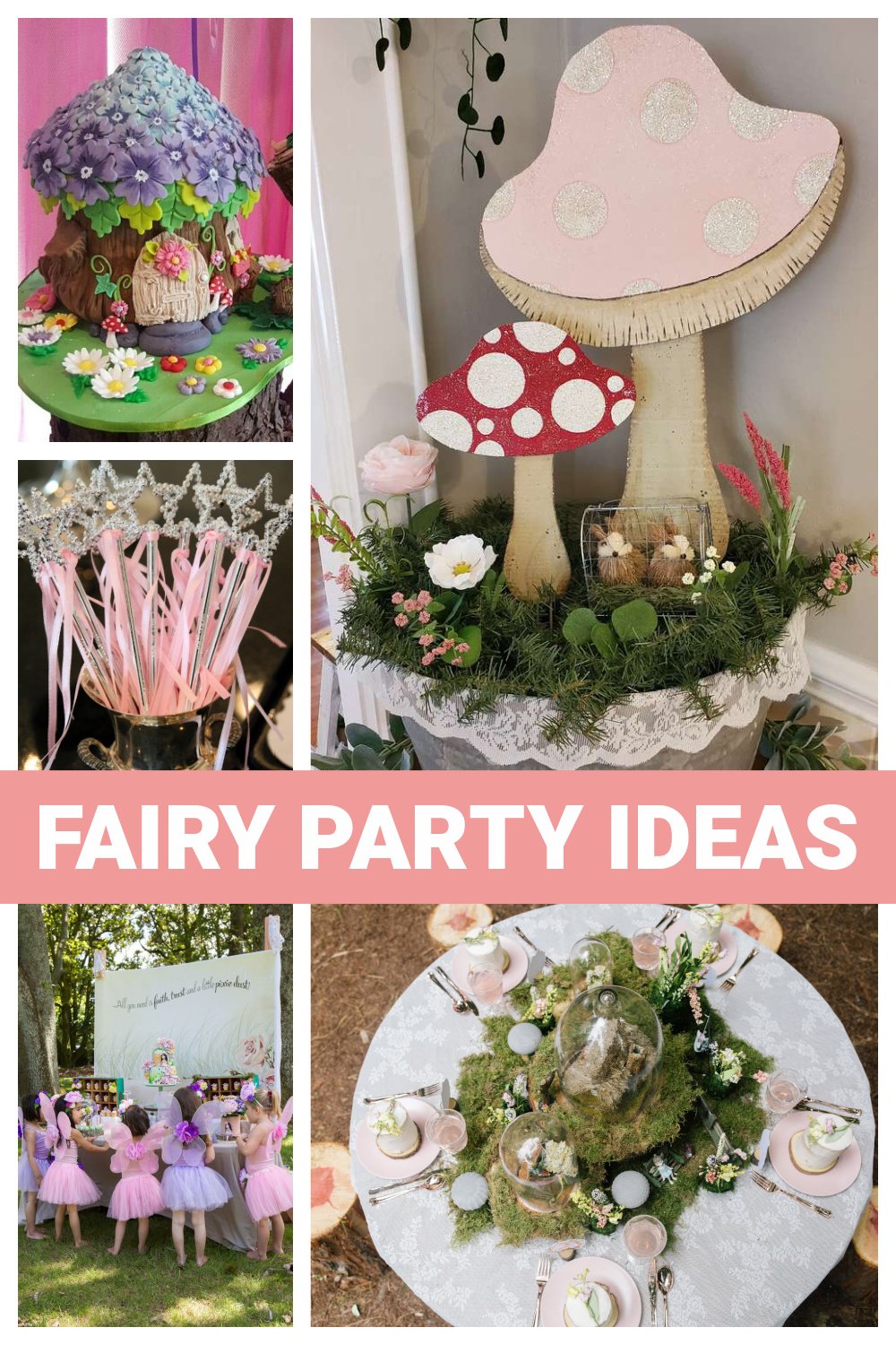 21 Fabulous Fairy Party Ideas on Pretty My Party