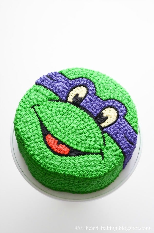 Ninja Turtle Birthday Cake