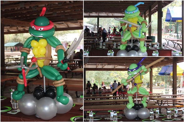 Awesome Ninja Turtle Balloons