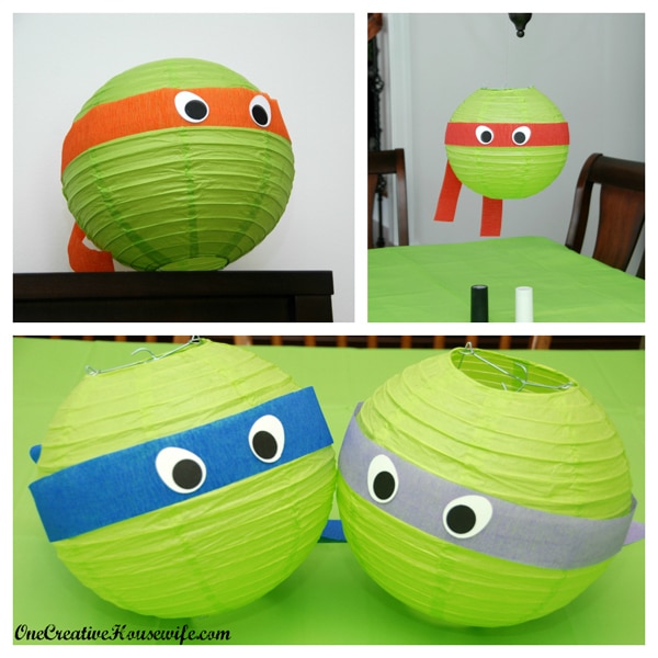 Ninja Turtle Hanging Lantern Party Decorations