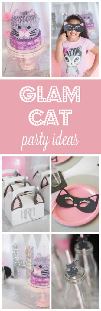Glam Kitty Party Ideas | Pretty My Party