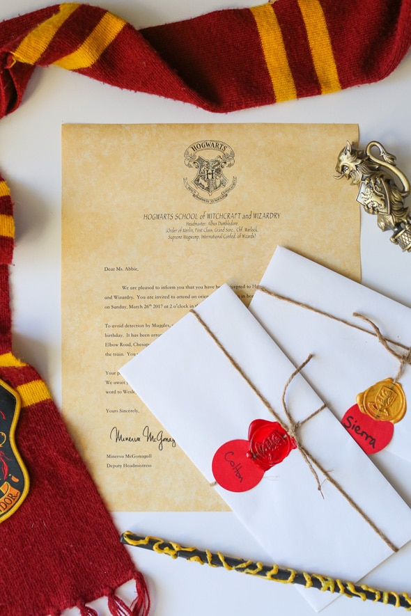 Harry Potter Party Invitations