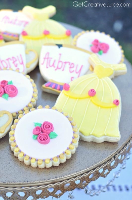 Beauty and the Beast Cookies