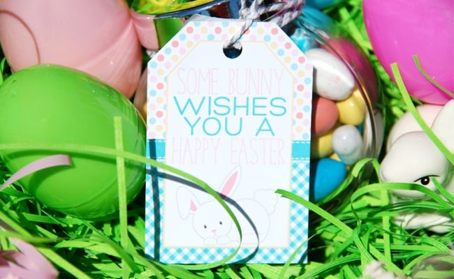 Free Printable Easter Treat Tags