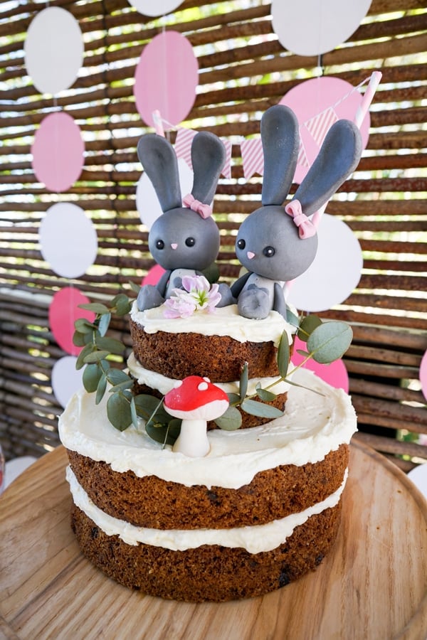 Twin Bunnies Baby Shower