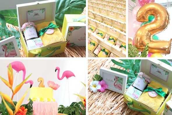 Hawaiian Flamingo Birthday Party Ideas