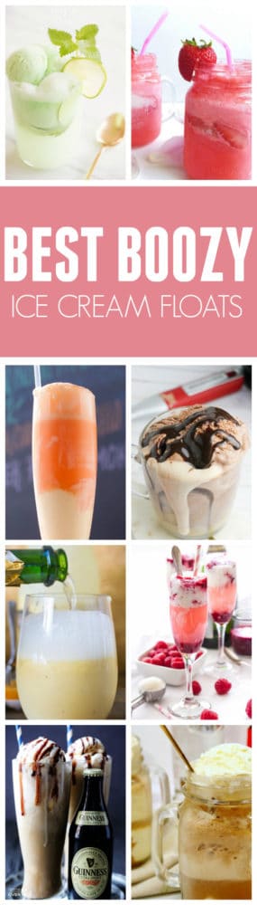 10 Summer Boozy Ice Cream Floats | Pretty My Party