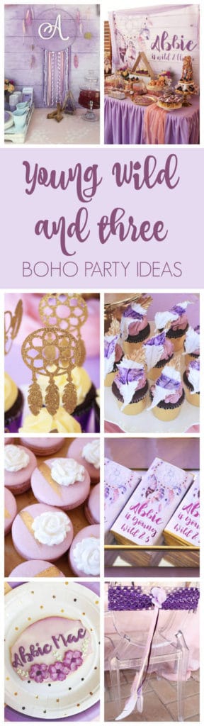 Boho Wild and Three Birthday Party on Pretty My Party