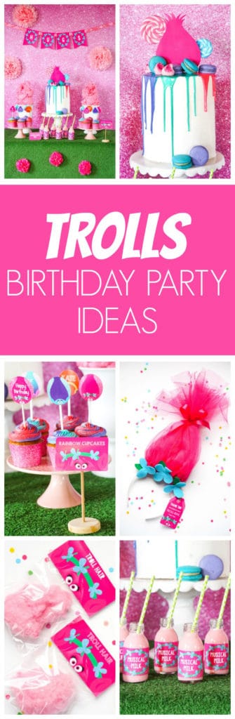 Trolls Birthday Party Ideas | Pretty My Party