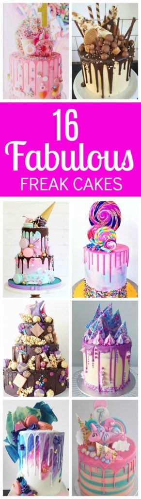 16 Fabulous Freak Cakes | Pretty My Party