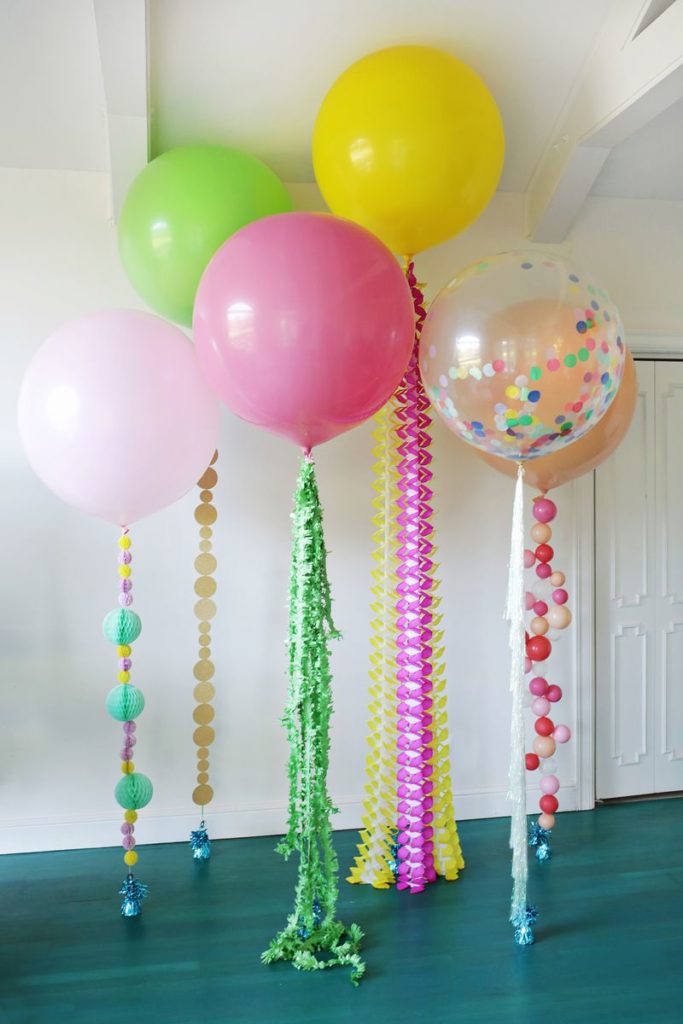 DIY Balloon Tassels