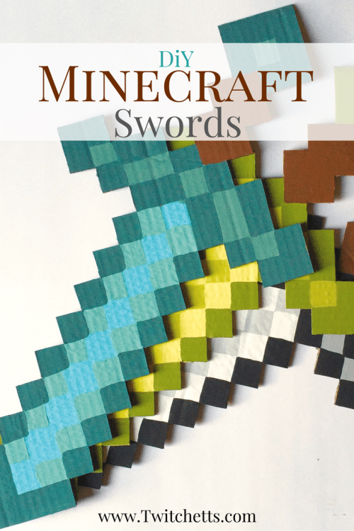 DIY Minecraft Swords
