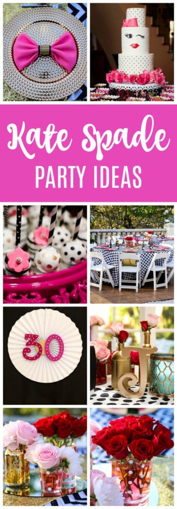 Kate Spade Inspired 30th Birthday | Pretty My Party