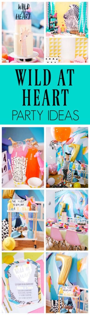Wild at Heart Birthday Party on Pretty My Party