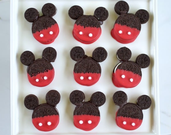 Easy Mickey Mouse Cookie Treats