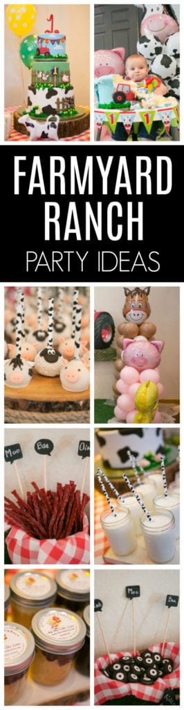 Farmyard Ranch First Birthday Party | Pretty My Party