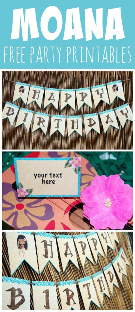 Free Disney Moana Party Printables - Pretty My Party