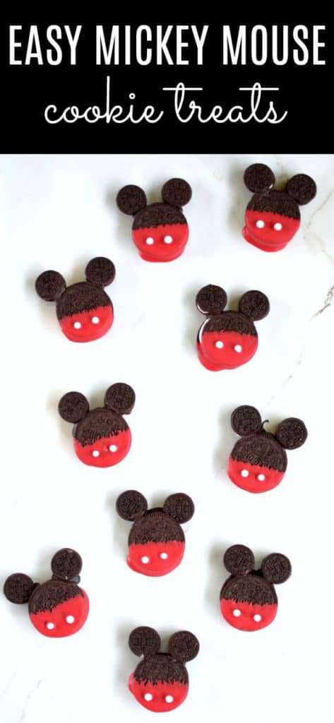 Easy Mickey Mouse Cookie Treats | Pretty My Party