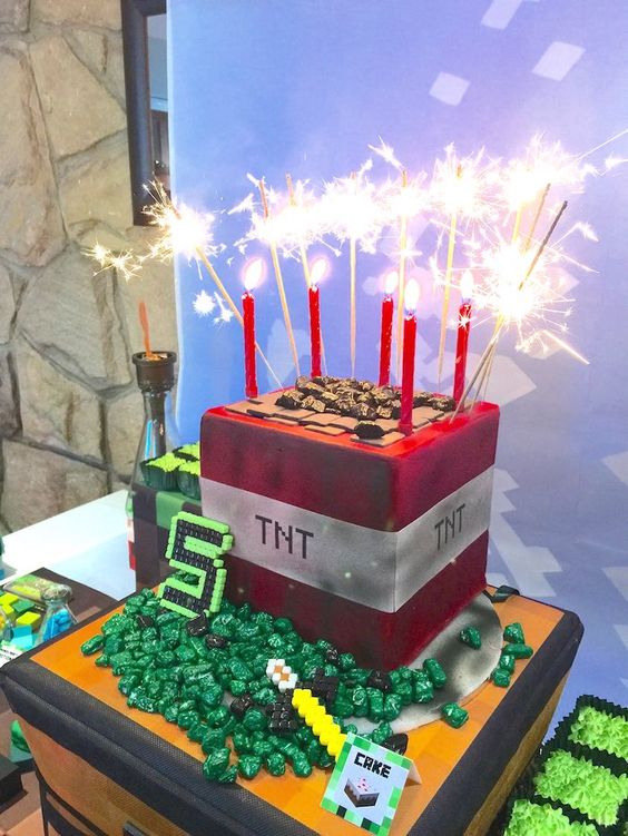 20 Kids Minecraft Party Ideas - Birthday - Pretty My Party