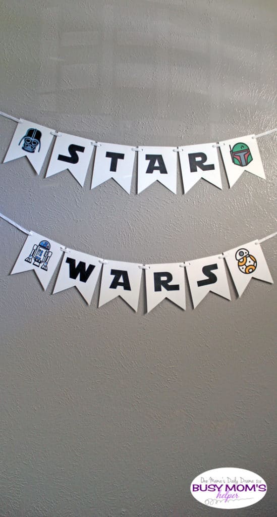 Free Printable Star Wars Banner | Star Wars Party Ideas